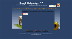Desktop Screenshot of jagglschwaige.com